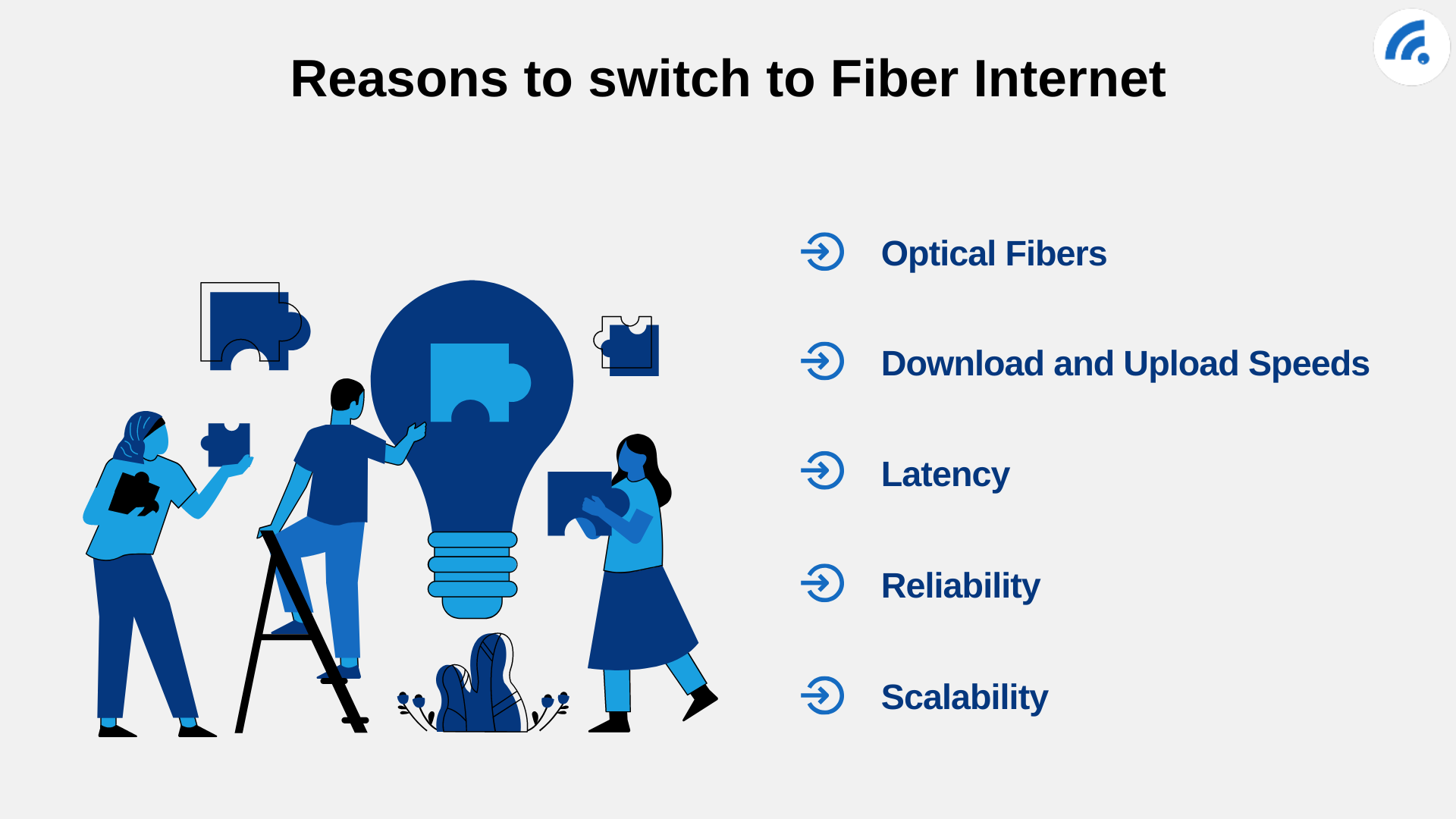 Reasons to switch to fiber internet