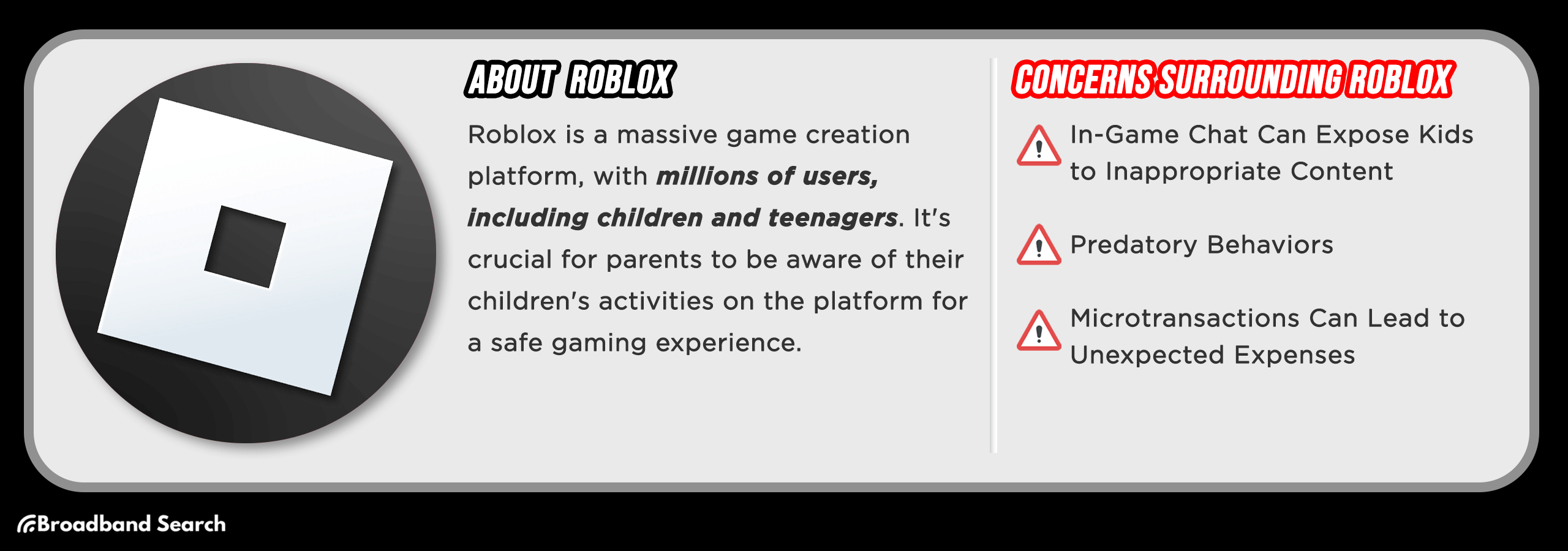 Statistics on Roblox and concerns surrounding usage of the social media app