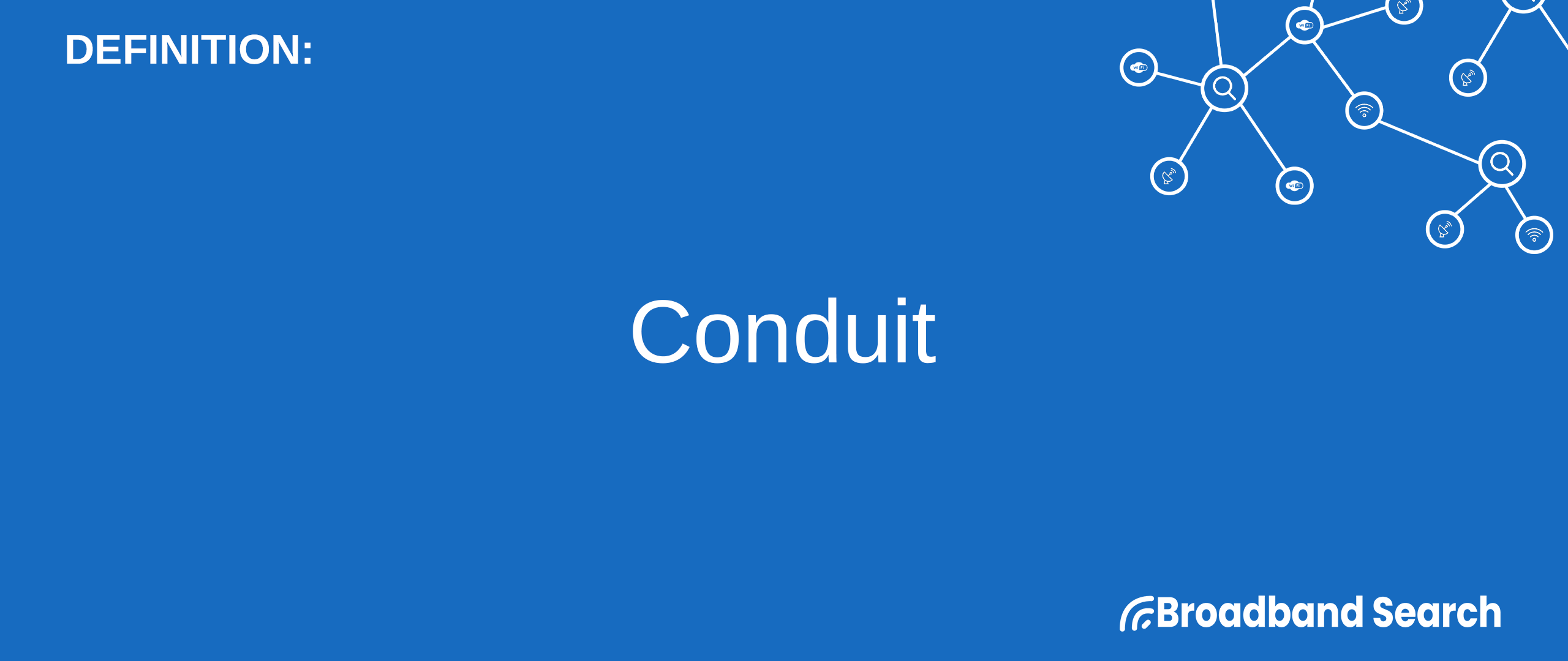 Conduit As A Sentence at Randall Moore blog