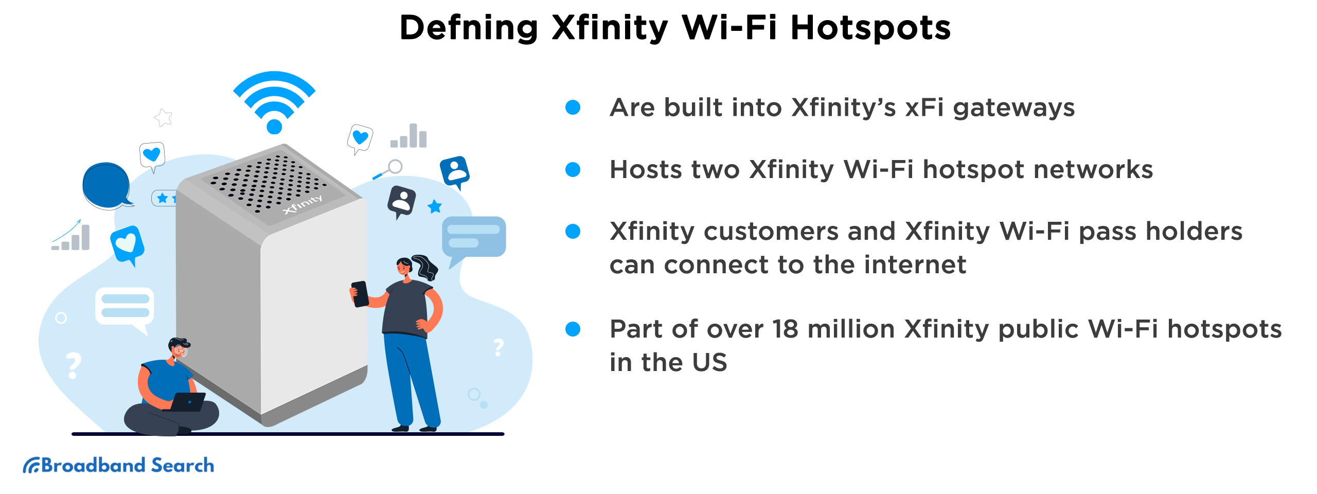 What are Xfinity WiFi Hotspots