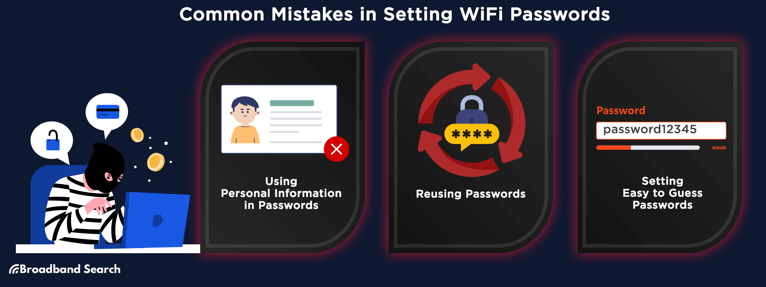 Common Mistakes in Setting WiFi Passwords