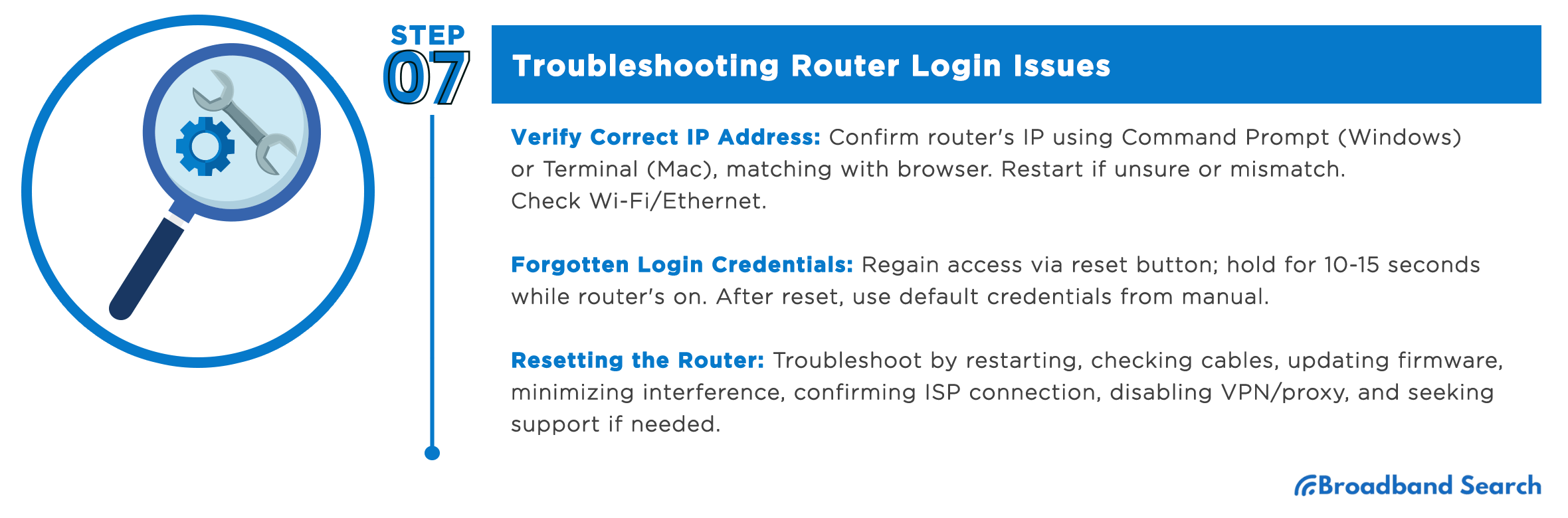 How to troubleshoot router login issues