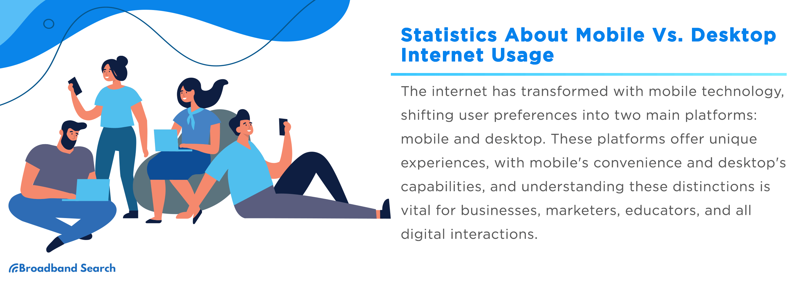Mobile Vs. Desktop Internet Usage (Latest 2024 Data)