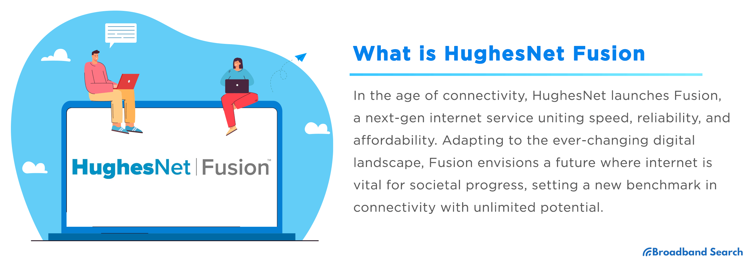 What is HughesNet Fusion?